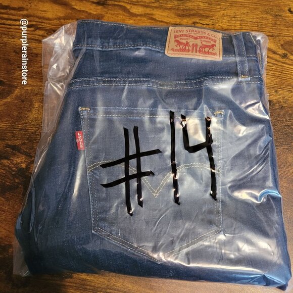 Levi's Jeans Size 34 Skinny Mid Rise 311 Shaping Tummy Control Dark Wash Stretch - Picture 13 of 13